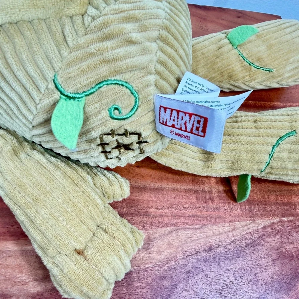 Marvel Groot Scentsy Buddy Corduroy Plush with Nine Realms Scent Pak 16 Inch